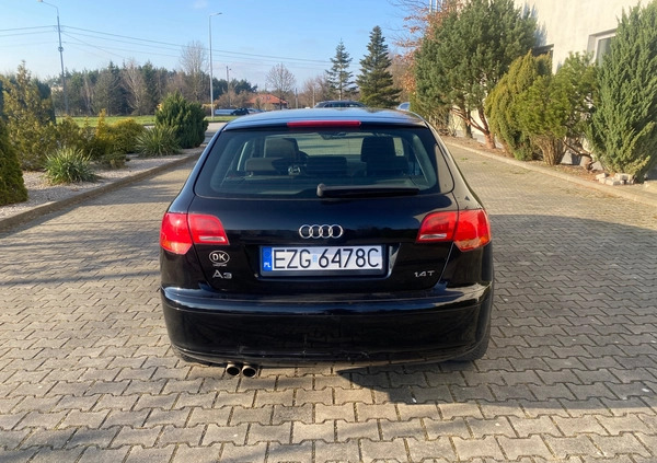 Audi A3 cena 21900 przebieg: 126000, rok produkcji 2008 z Łask małe 326
